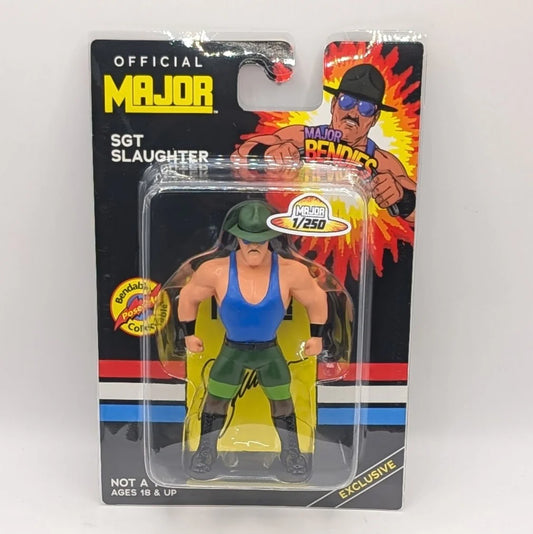 2025 Major Wrestling Figure Podcast Major Bendies Sgt. Slaughter [Exclusive]