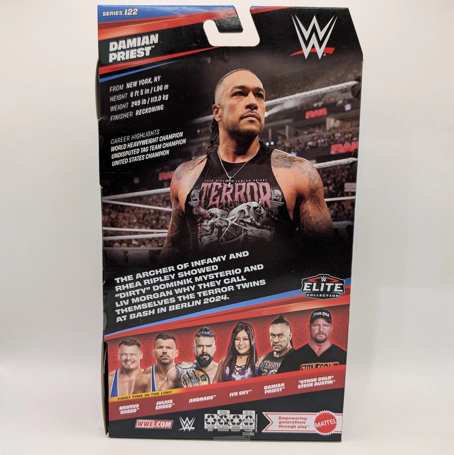 2025 WWE Mattel Elite Collection Series 122 Damian Priest
