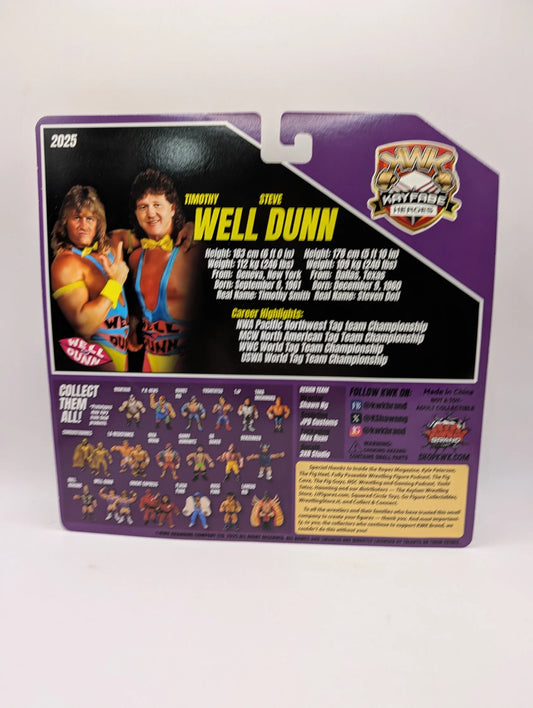 2025 KWK Kayfabe Heroes Well Dunn 2-Pack [Exclusive]