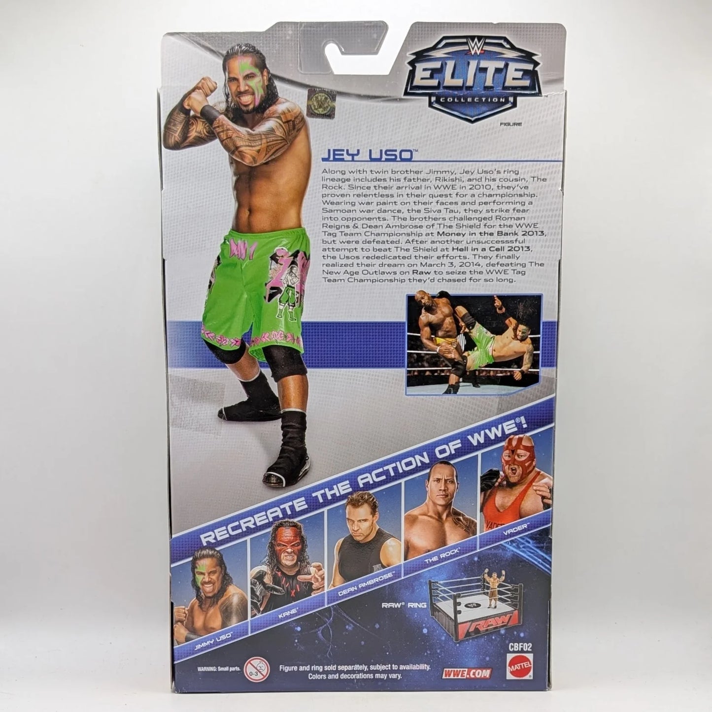 2014 WWE Mattel Elite Collection Series 31 Jey Uso