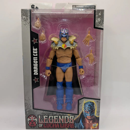 2026 Boss Fight Studio Legends of Lucha Libre Premium Collector Figures Series 4 Dragon Lee