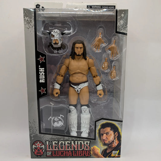2026 Boss Fight Studio Legends of Lucha Libre Premium Collector Figures Series 4 RUSH