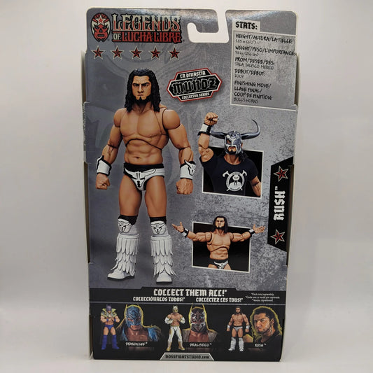 2026 Boss Fight Studio Legends of Lucha Libre Premium Collector Figures Series 4 RUSH