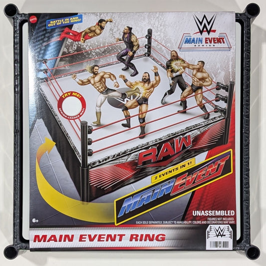 2026 WWE Mattel Main Event Series Main Event Ring