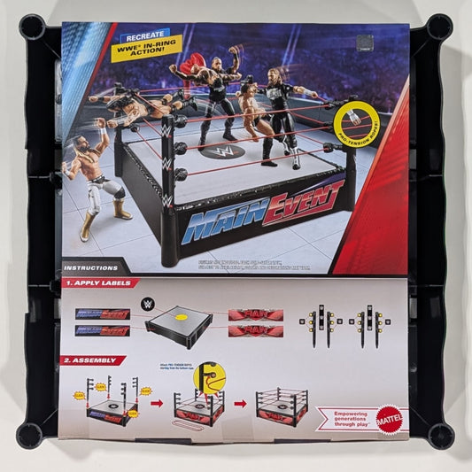2026 WWE Mattel Main Event Series Main Event Ring