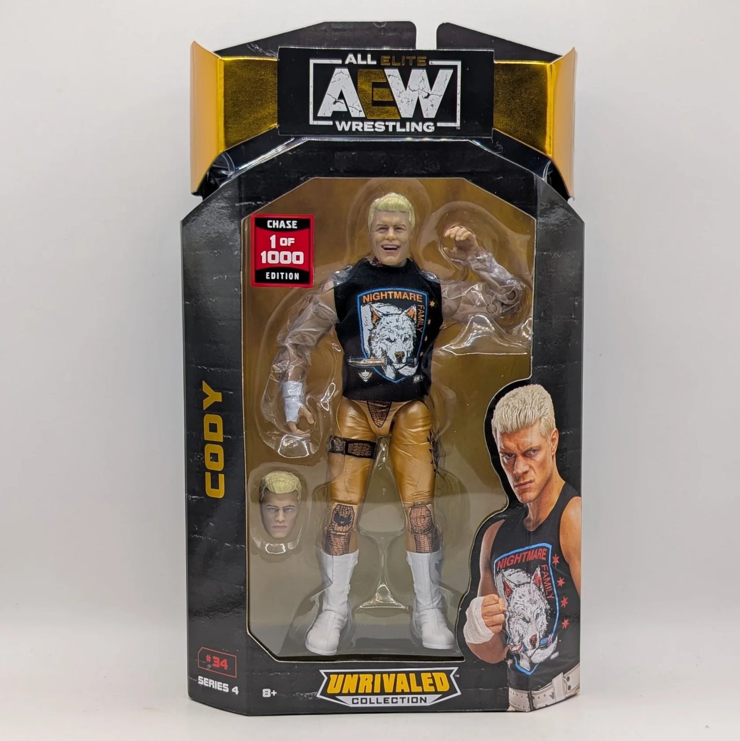 2021 AEW Jazwares Unrivaled Collection Series 4 #34 Cody [Chase Edition]