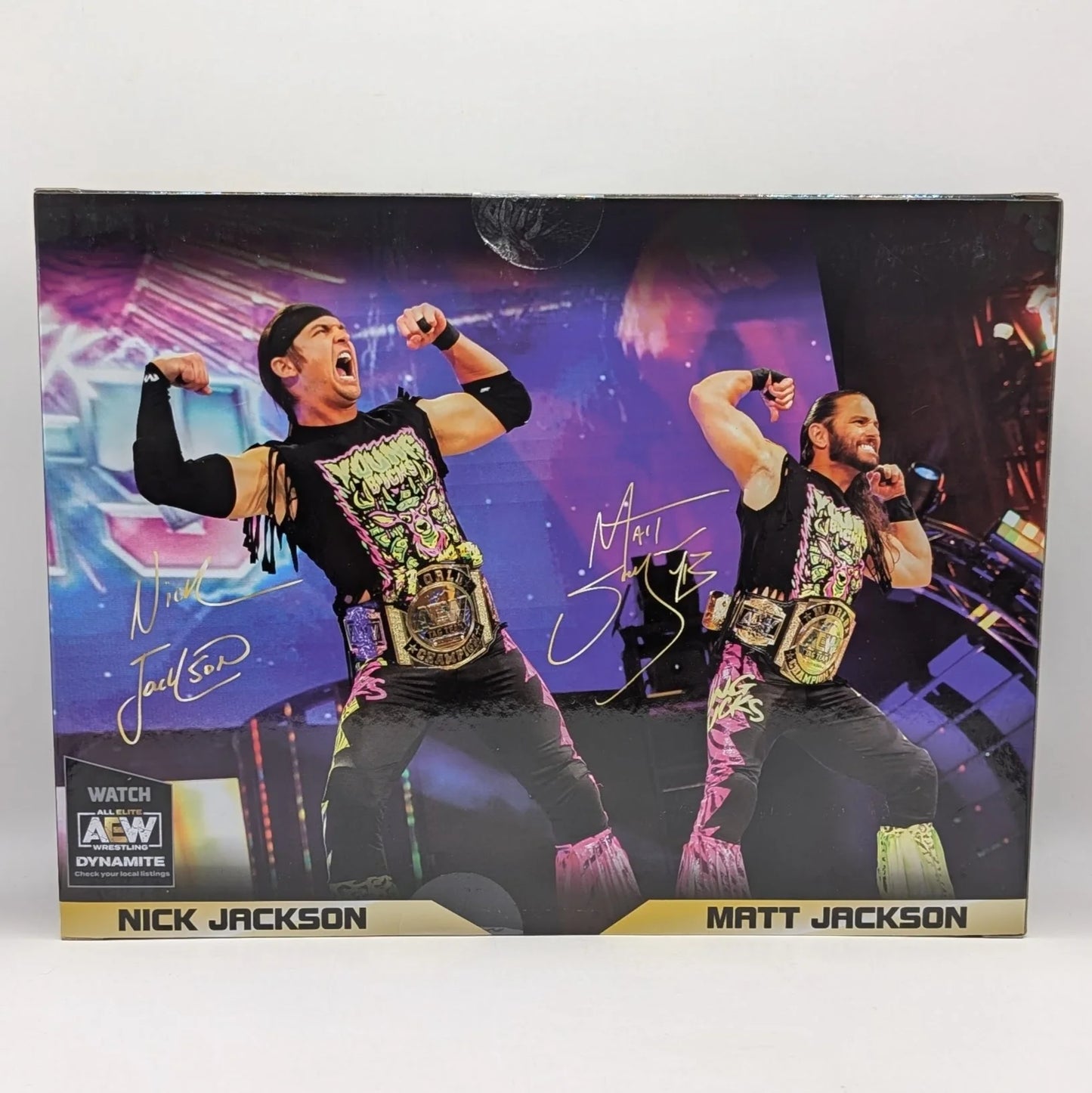 2022 AEW Jazwares Unrivaled Collection Amazon Exclusive Young Bucks Tag Team Pack