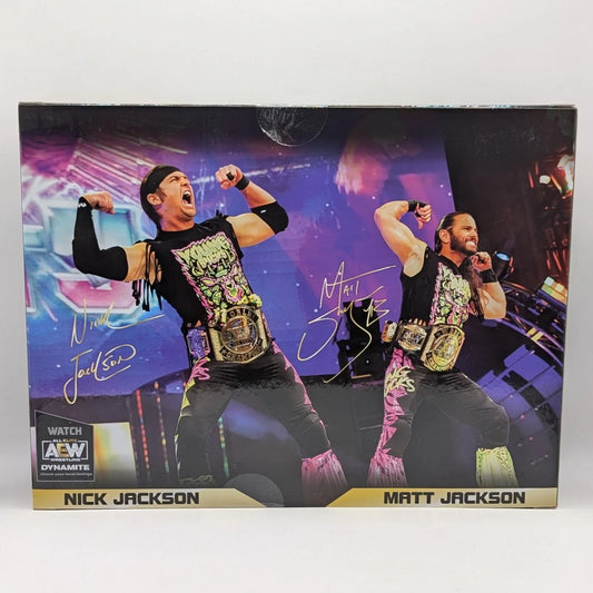 2022 AEW Jazwares Unrivaled Collection Amazon Exclusive Young Bucks Tag Team Pack