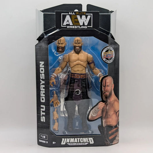 2022 AEW Jazwares Unmatched Collection Series 3 #18 Stu Grayson