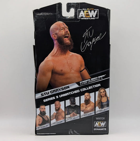 2022 AEW Jazwares Unmatched Collection Series 3 #18 Stu Grayson