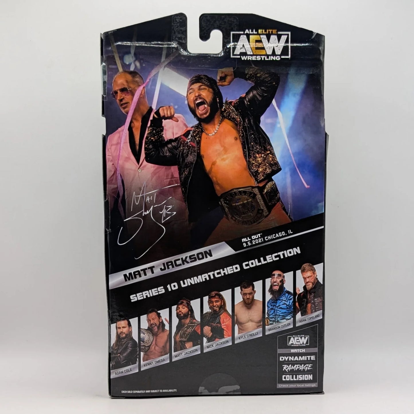 2024 AEW Jazwares Unmatched Collection Series 10 #77 Matt Jackson