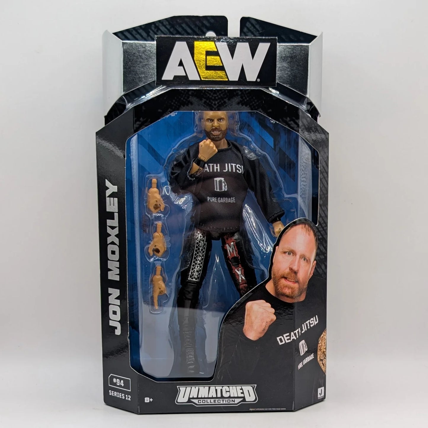 2025 AEW Jazwares Unmatched Collection Series 12 #94 Jon Moxley