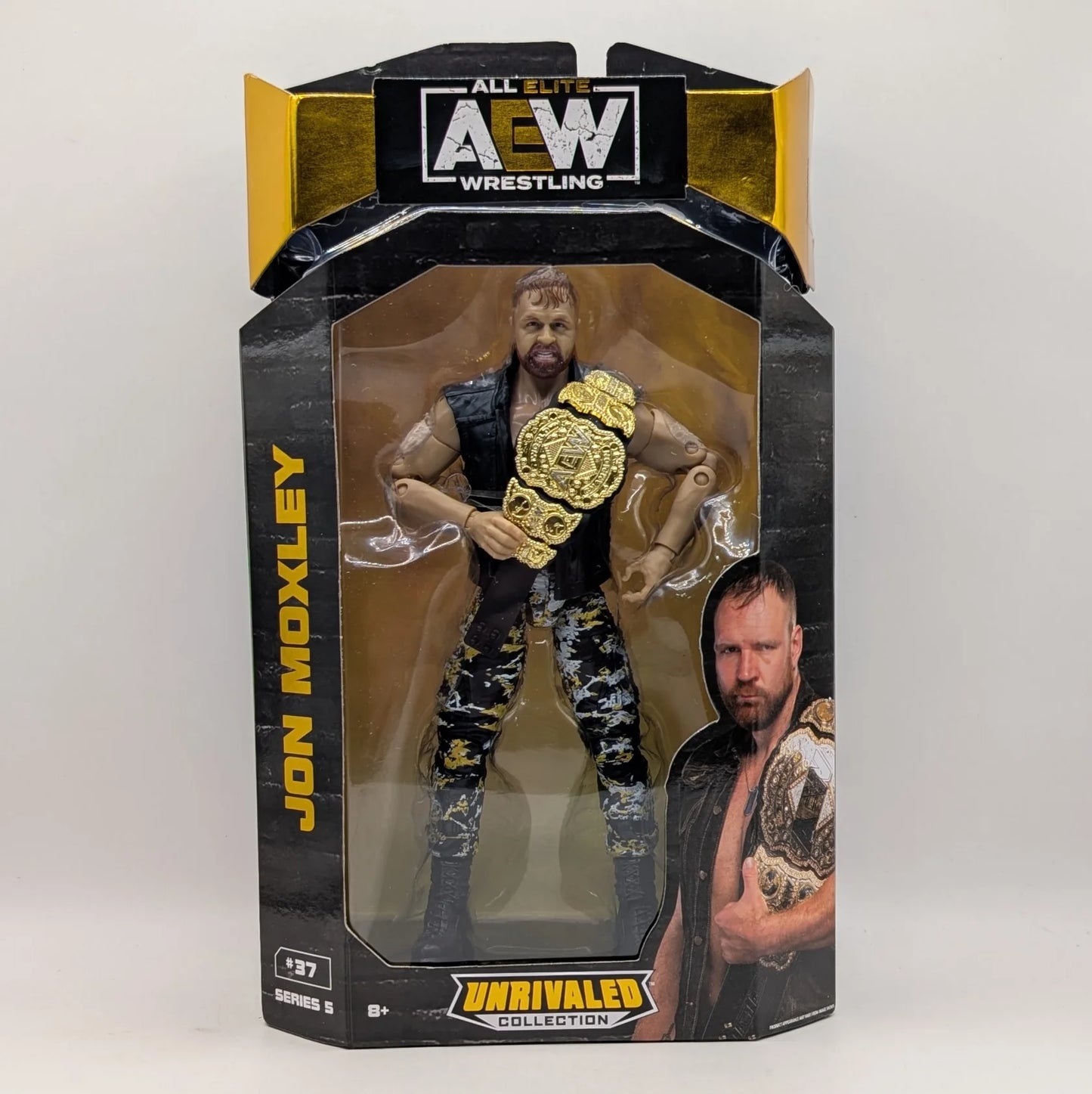2021 AEW Jazwares Unrivaled Collection Series 5 #37 Jon Moxley