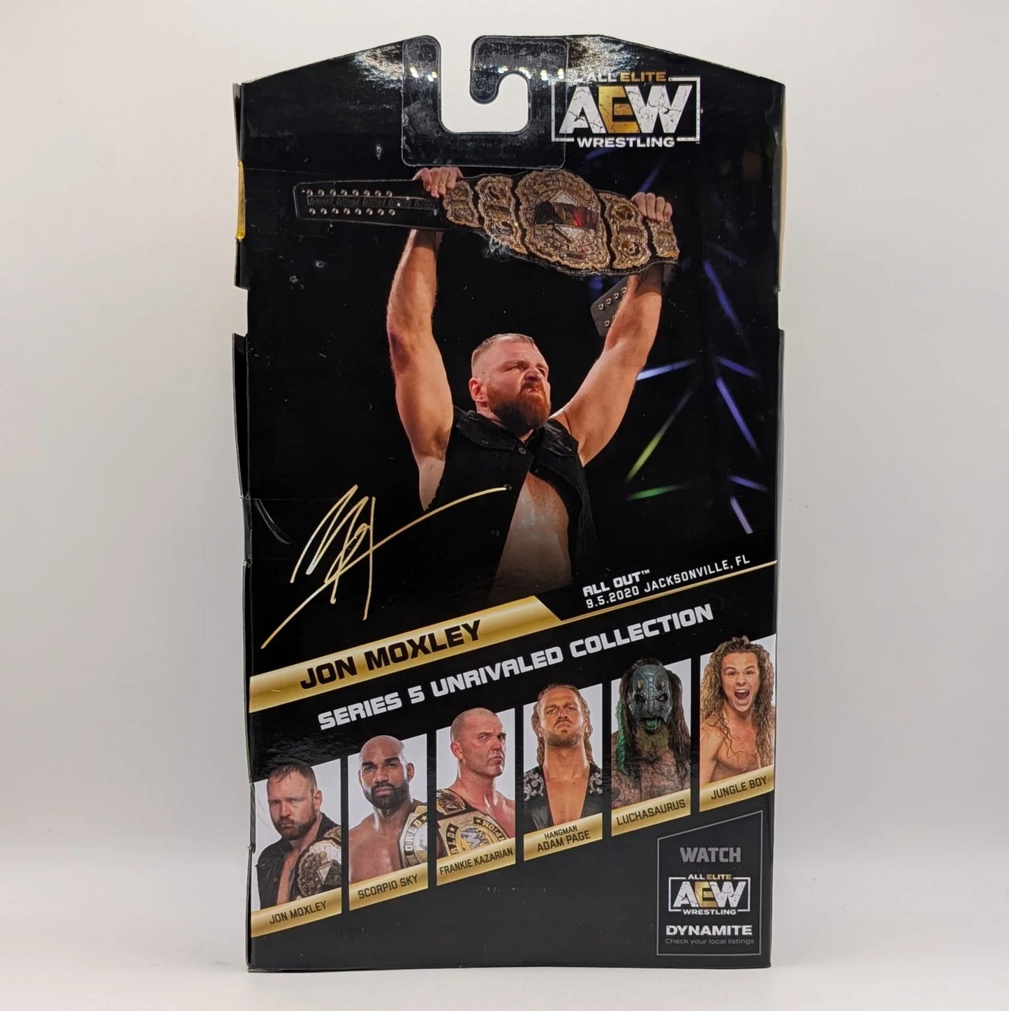 2021 AEW Jazwares Unrivaled Collection Series 5 #37 Jon Moxley