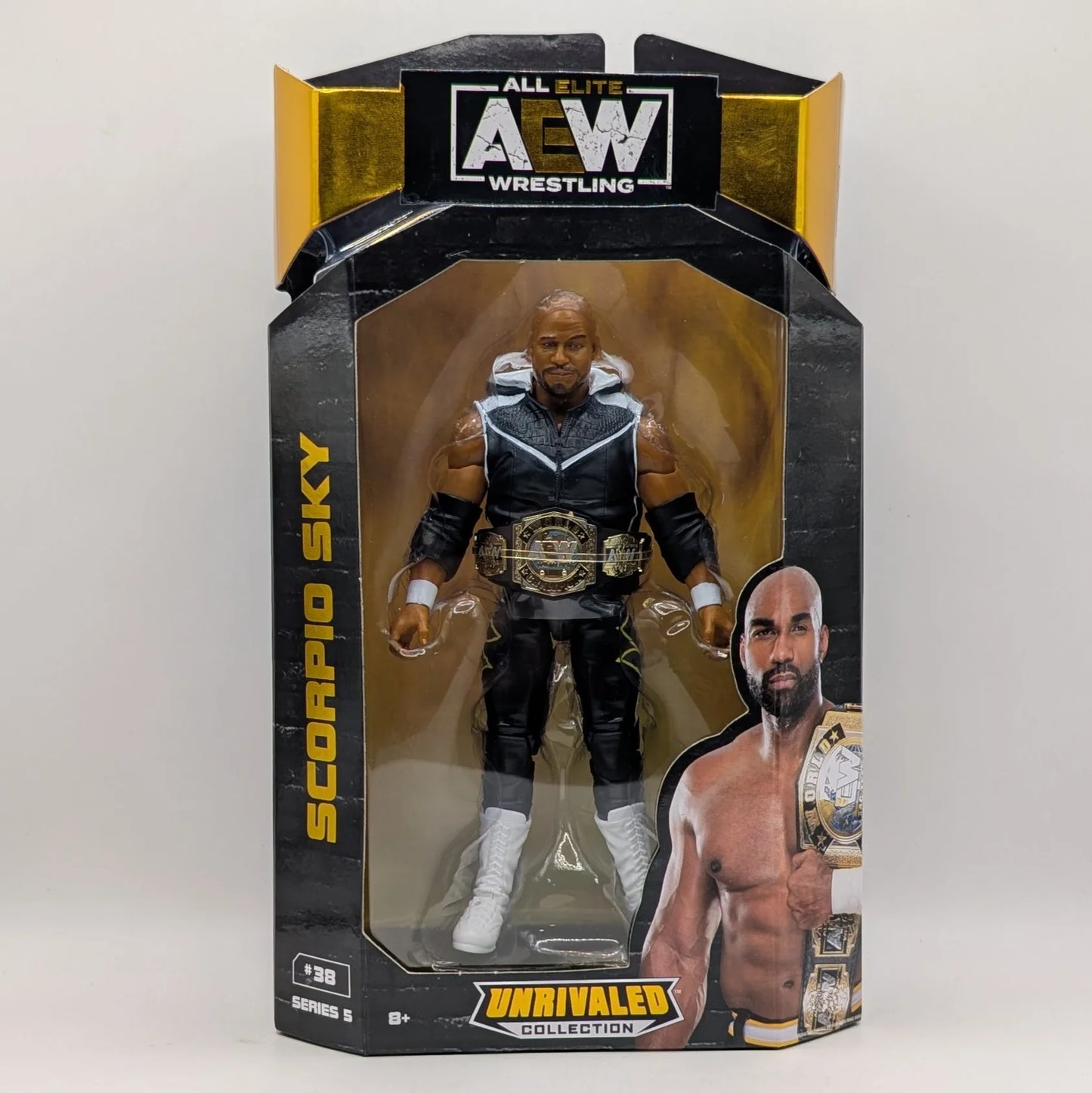 2021 AEW Jazwares Unrivaled Collection Series 5 #38 Scorpio Sky