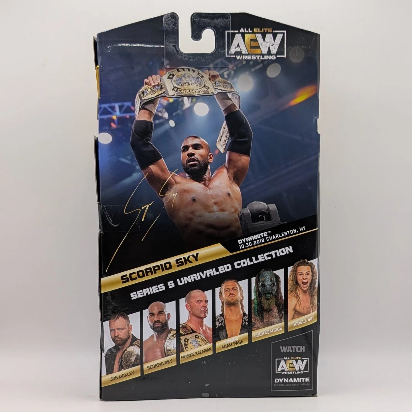 2021 AEW Jazwares Unrivaled Collection Series 5 #38 Scorpio Sky