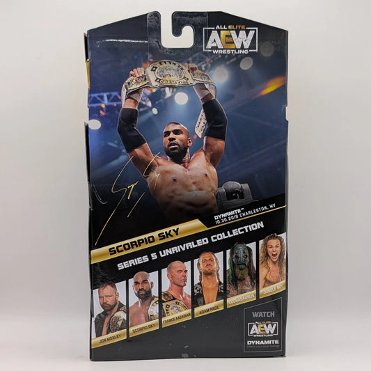 2021 AEW Jazwares Unrivaled Collection Series 5 #38 Scorpio Sky