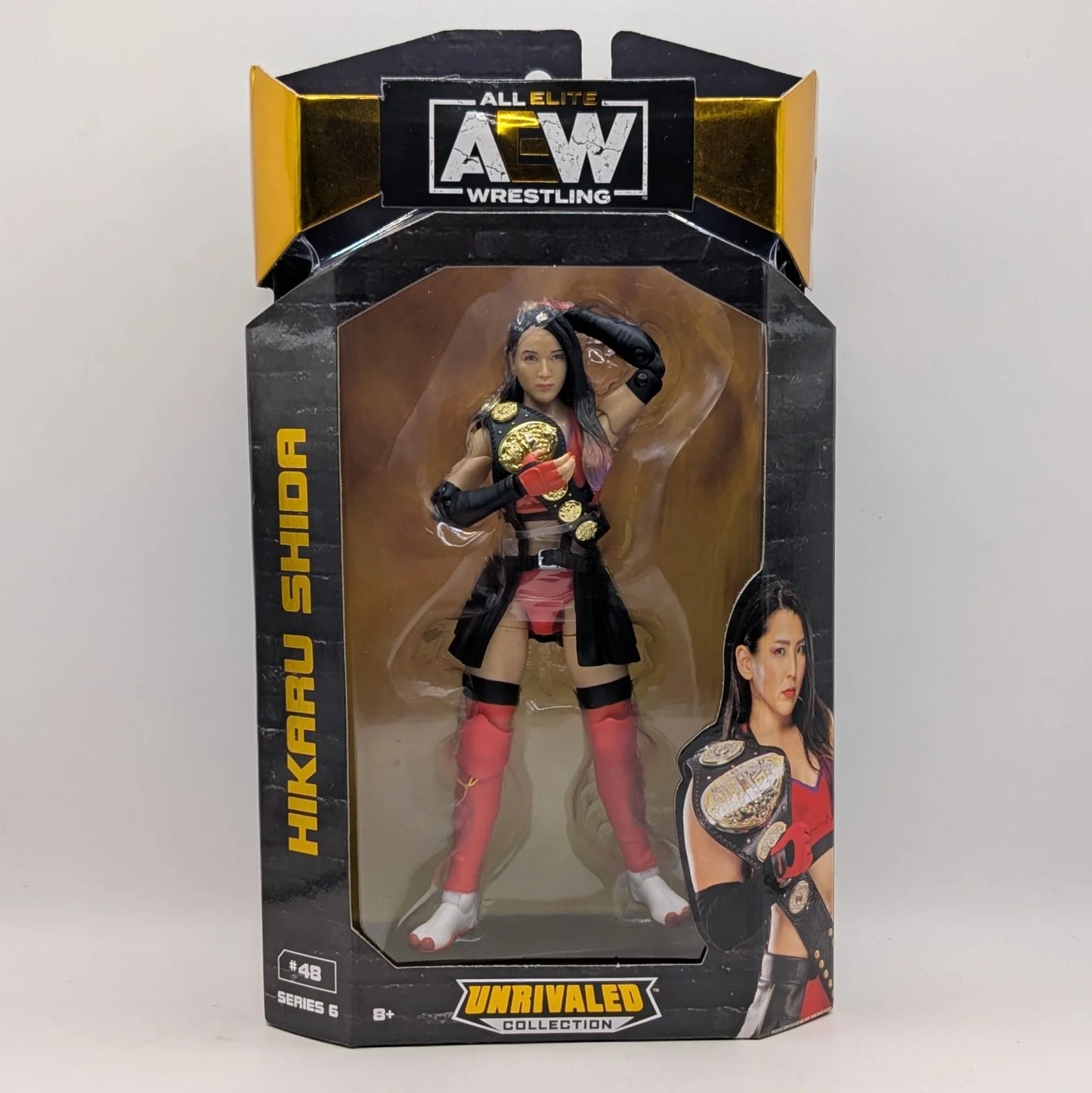 2021 AEW Jazwares Unrivaled Collection Series 6 #48 Hikaru Shida
