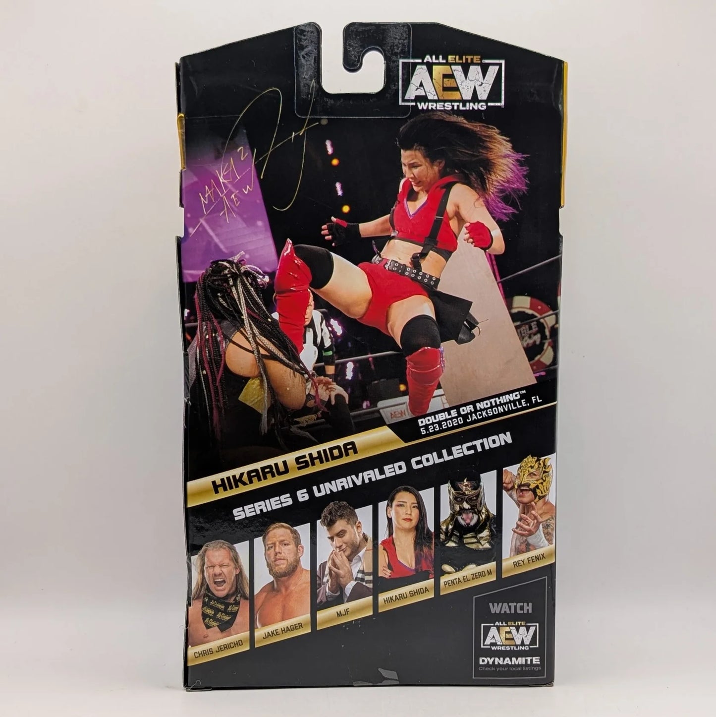 2021 AEW Jazwares Unrivaled Collection Series 6 #48 Hikaru Shida