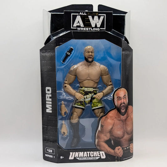 2021 AEW Jazwares Unmatched Collection Series 1 #03 Miro