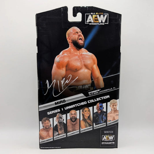 2021 AEW Jazwares Unmatched Collection Series 1 #03 Miro