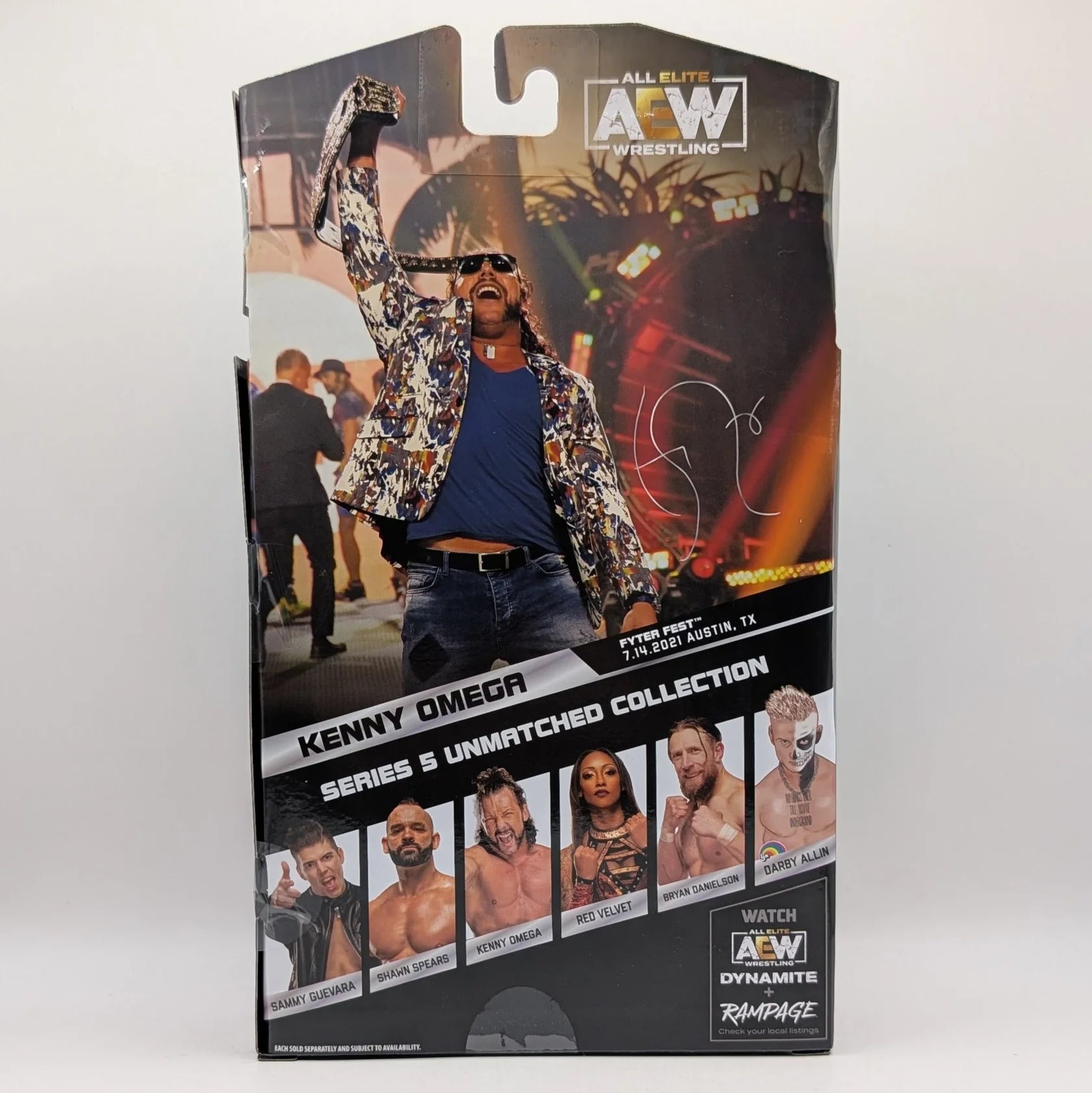 2022 AEW Jazwares Unmatched Collection Series 5 #36 Kenny Omega
