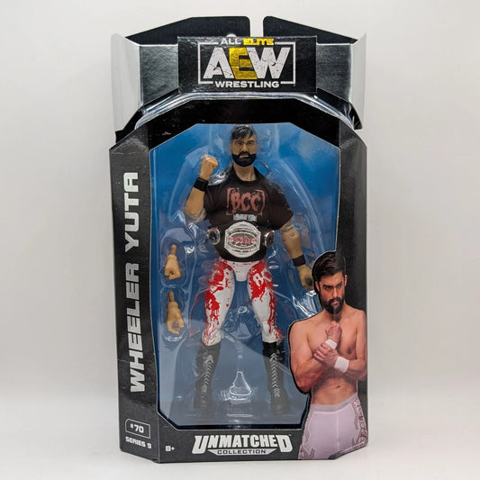 2024 AEW Jazwares Unmatched Collection Series 9 #70 Wheeler Yuta