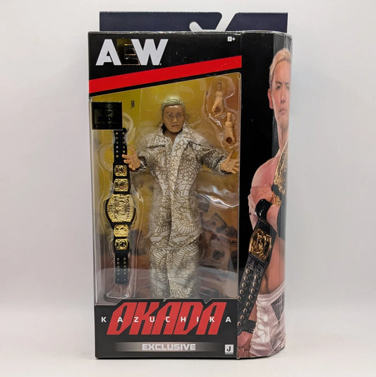 2025 AEW Jazwares Unrivaled Collection Shop AEW Exclusive #12 Kazuchika Okada