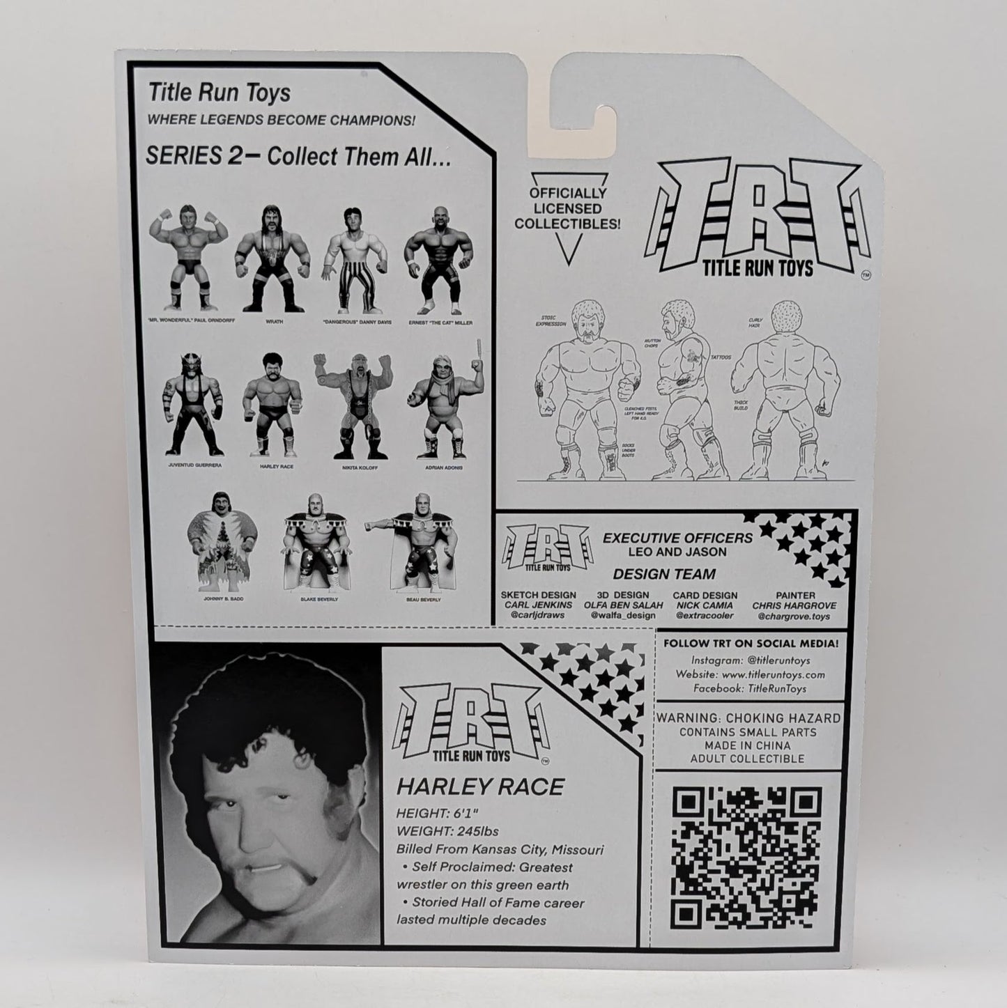 2026 Title Run Toys Series 2 Harley Race [Bloody Battle Edition]