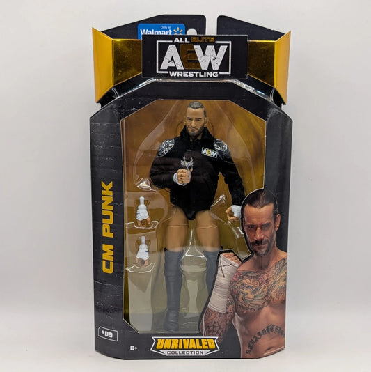2022 AEW Jazwares Unrivaled Collection Walmart Exclusive #89 CM Punk