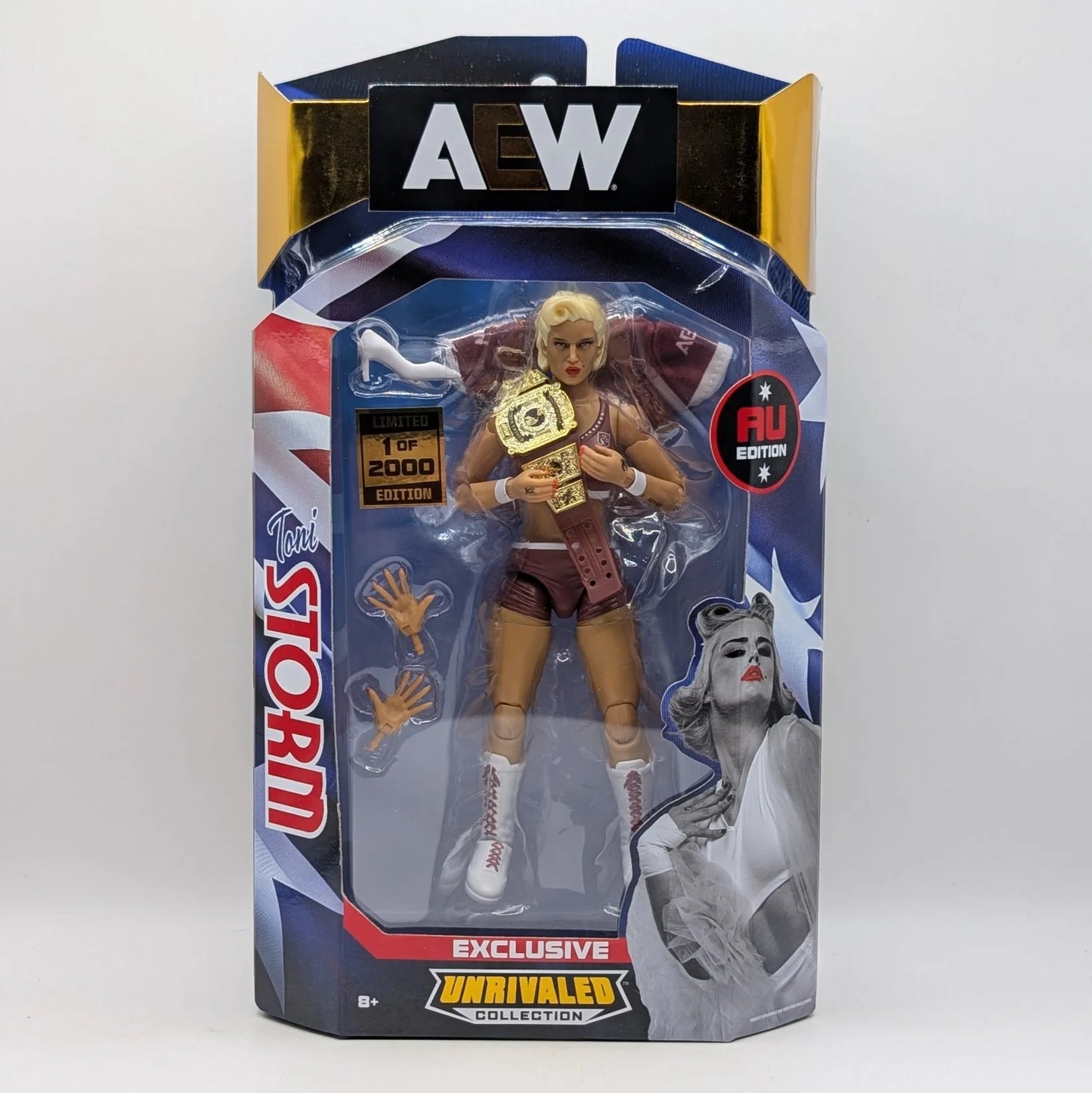 AEW トニーストーム　フィギュア　新品未開封　WWE 2025 AEW Jazwares Unrivaled Collection Grand Slam Exclusive Toni