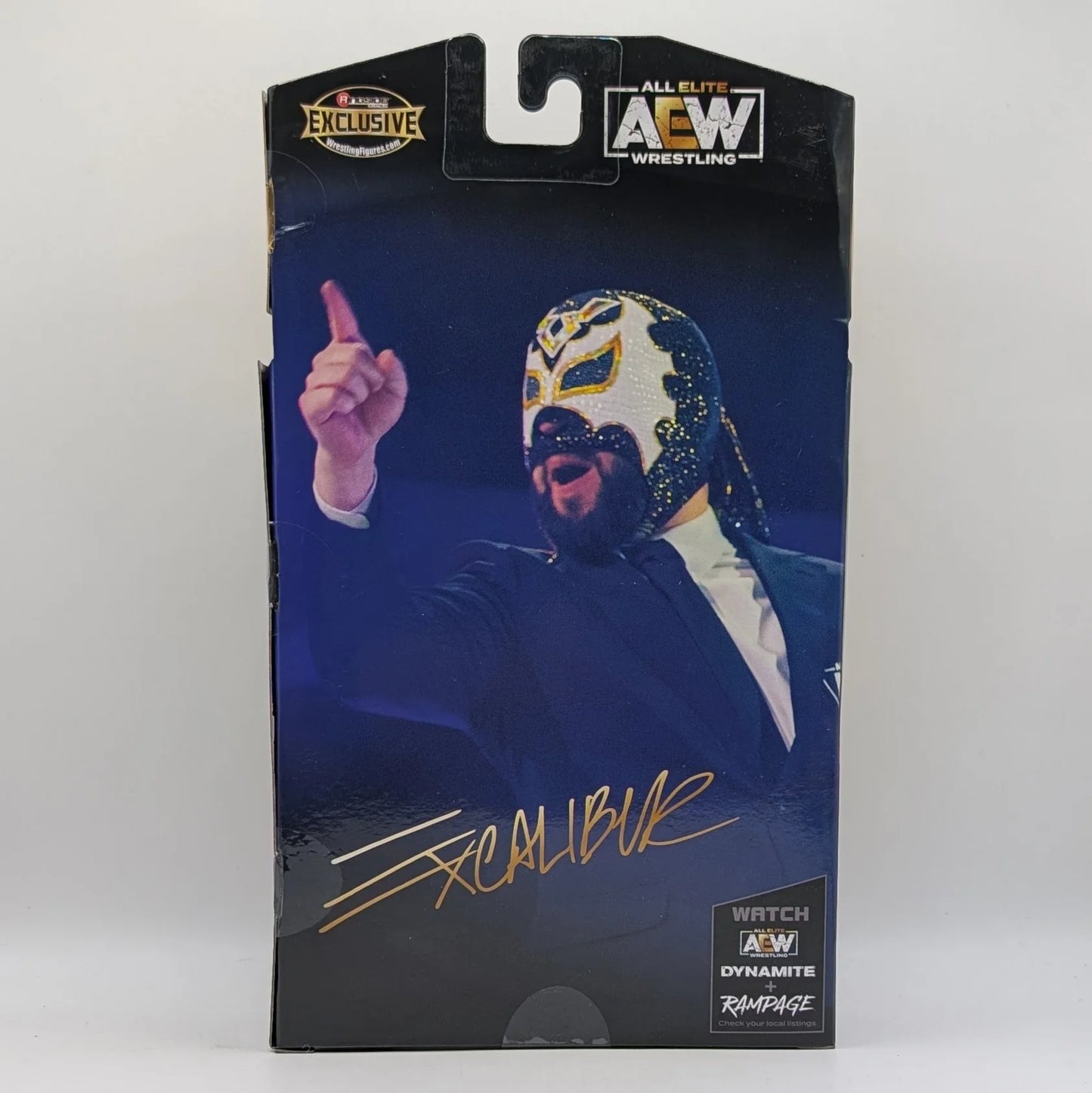 2022 AEW Jazwares Unrivaled Collection Ringside Exclusive #102 Excalibur