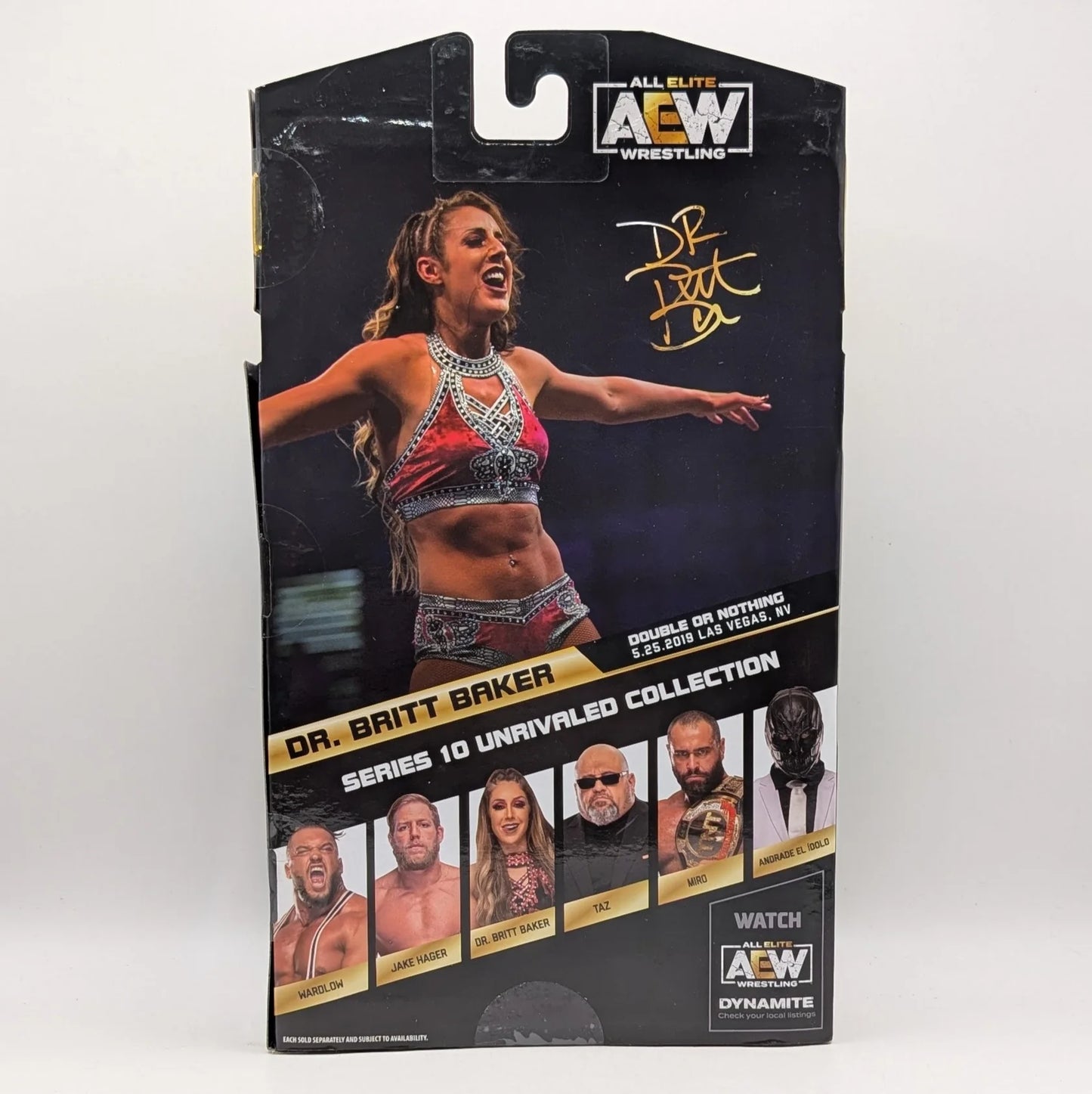 2022 AEW Jazwares Unrivaled Collection Series 10 #87 Dr. Britt Baker [Chase Edition]