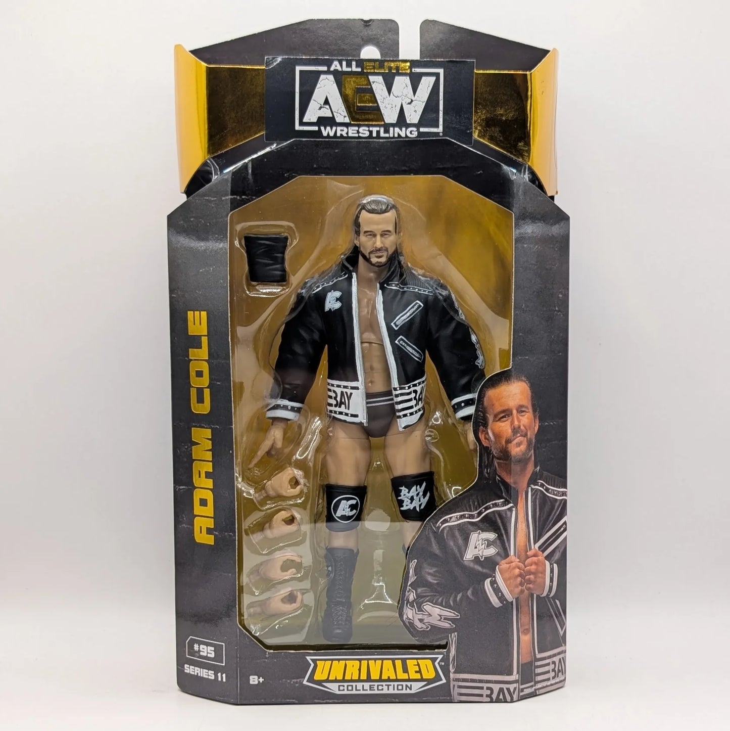 スポーツ AEW Unmatched Collection Adam Cole #75 2022 AEW Jazwares Unrivaled Collection Series 11 #95 Adam Cole