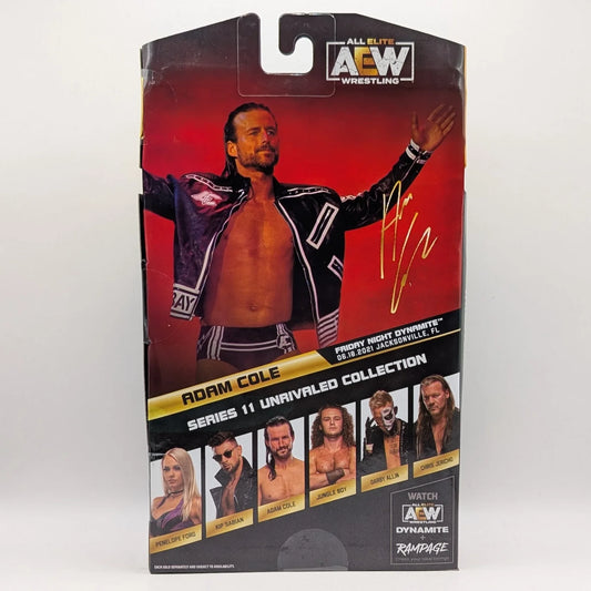 2022 AEW Jazwares Unrivaled Collection Series 11 #95 Adam Cole