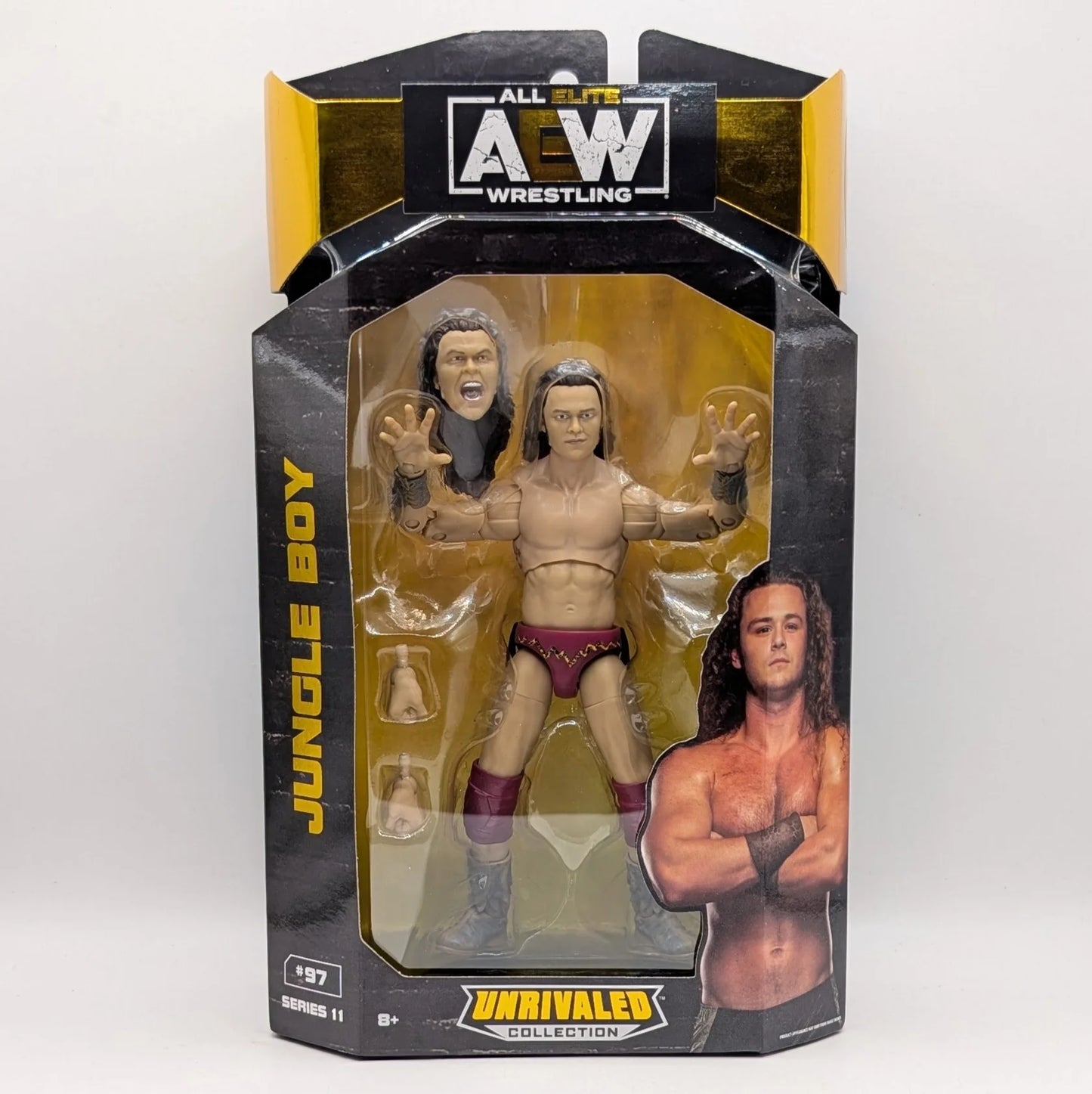 2022 AEW Jazwares Unrivaled Collection Series 11 #97 Jungle Boy