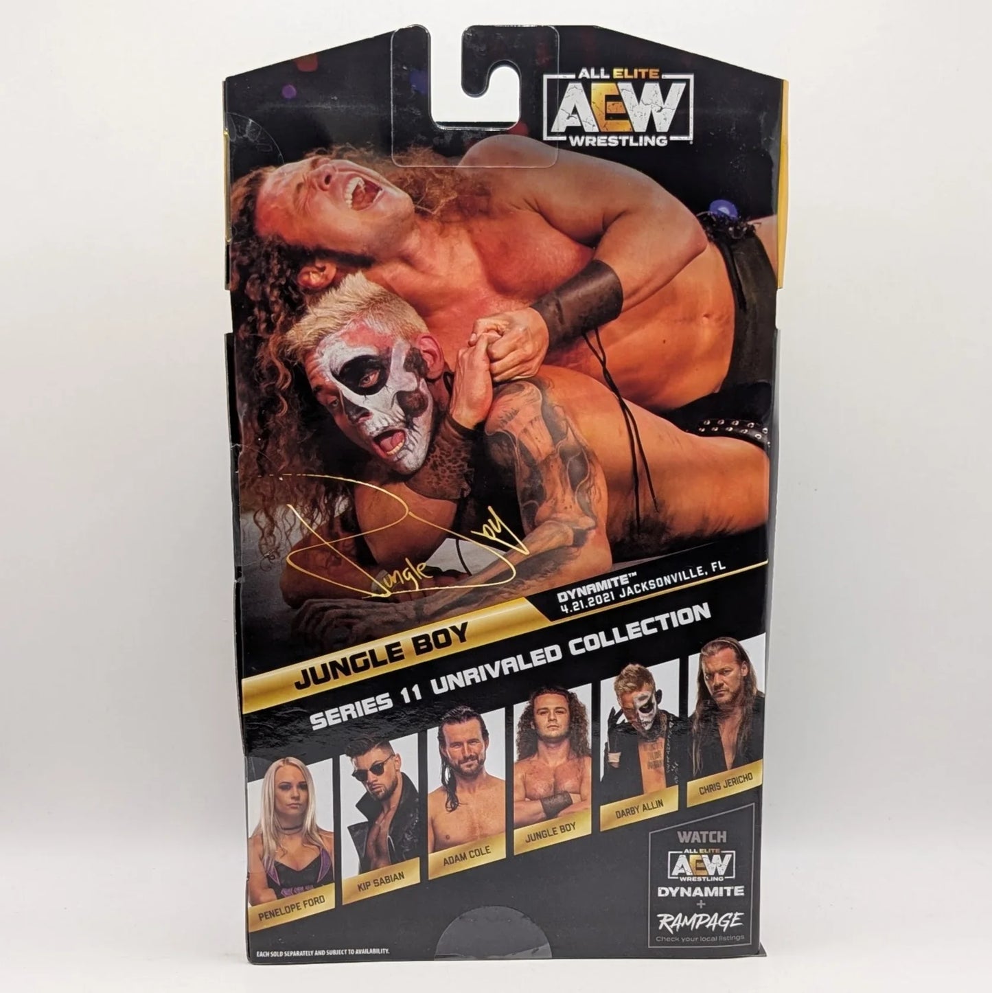 2022 AEW Jazwares Unrivaled Collection Series 11 #97 Jungle Boy