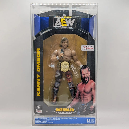 2024 AEW Jazwares Unrivaled Collection Collect Forever Exclusive #04 Kenny Omega