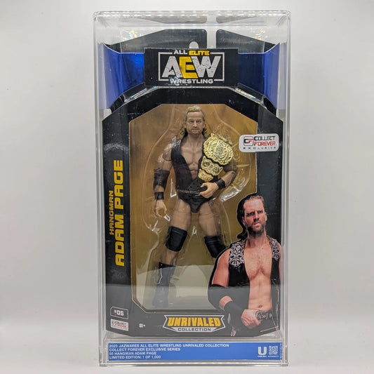2024 AEW Jazwares Unrivaled Collection Collect Forever Exclusive #05 Hangman Adam Page