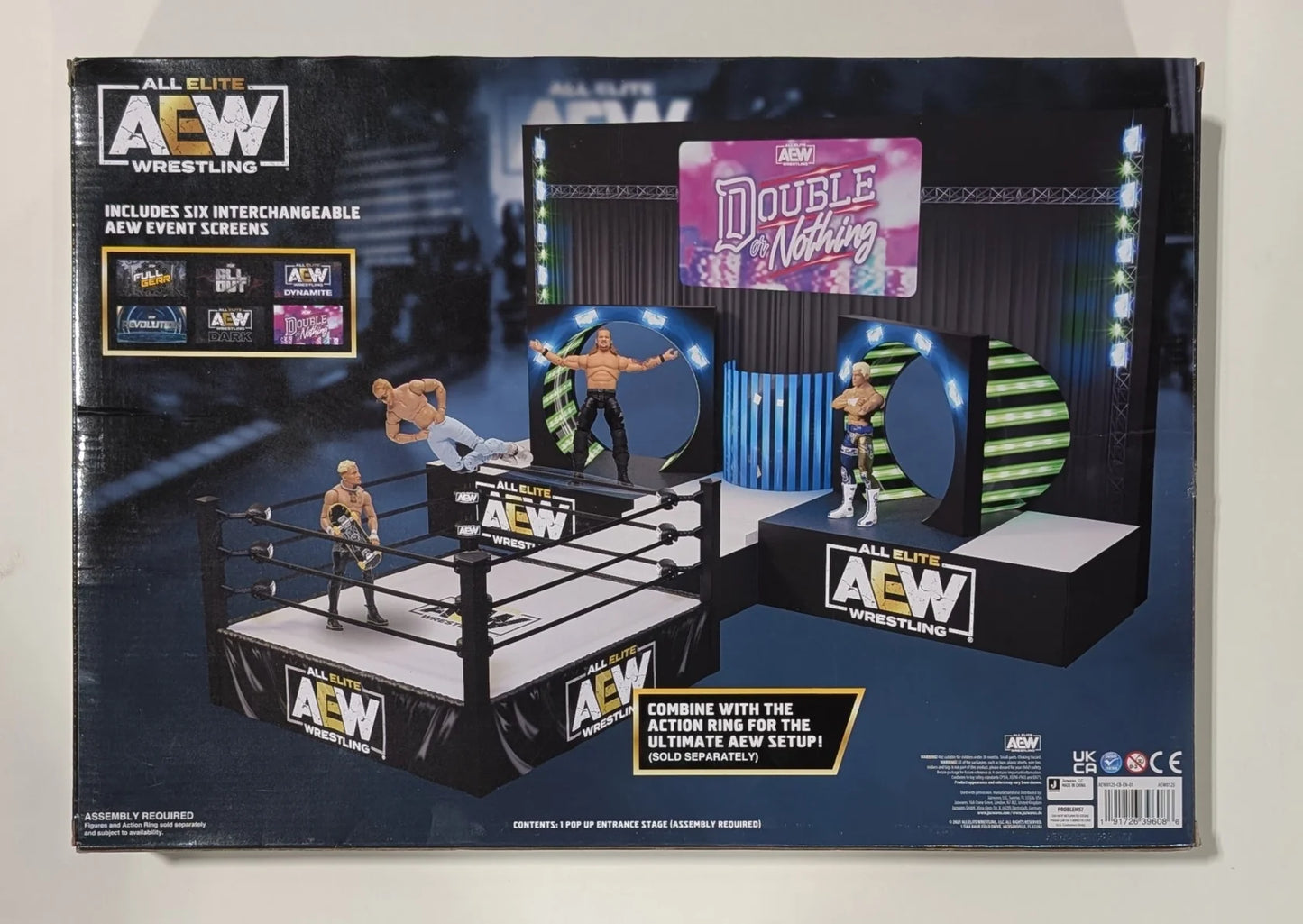 2022 AEW Jazwares Unrivaled Collection Pop Up Entrance Stage