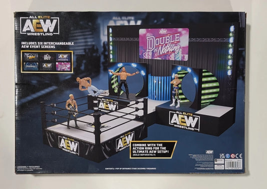2022 AEW Jazwares Unrivaled Collection Pop Up Entrance Stage