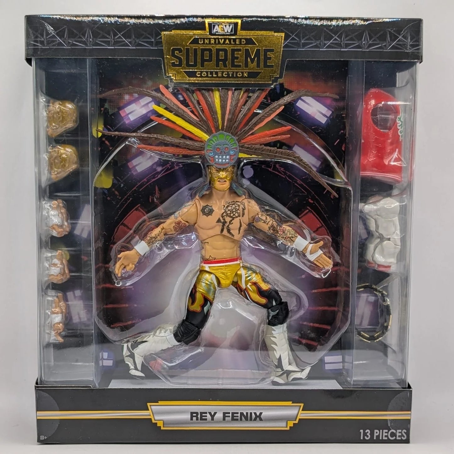 2023 AEW Jazwares Unrivaled Supreme Collection Series 3 #06 Rey Fenix
