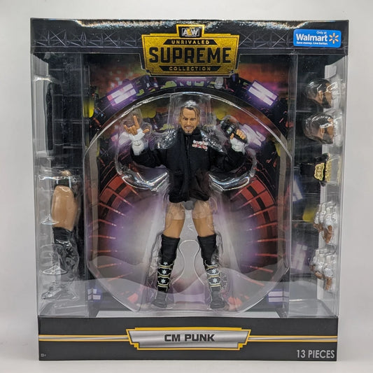 2023 AEW Jazwares Unrivaled Supreme Collection Series 4 #07 CM Punk [Exclusive]