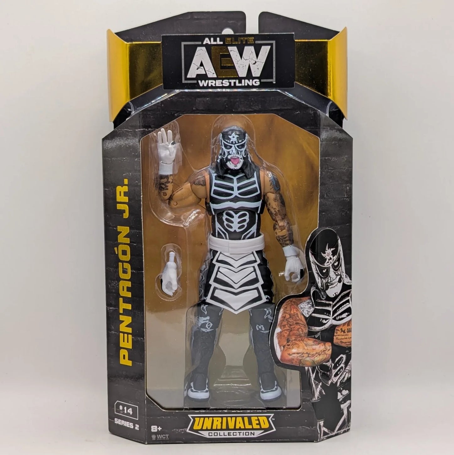 2020 AEW Jazwares Unrivaled Collection Series 2 #14 Pentagon Jr.