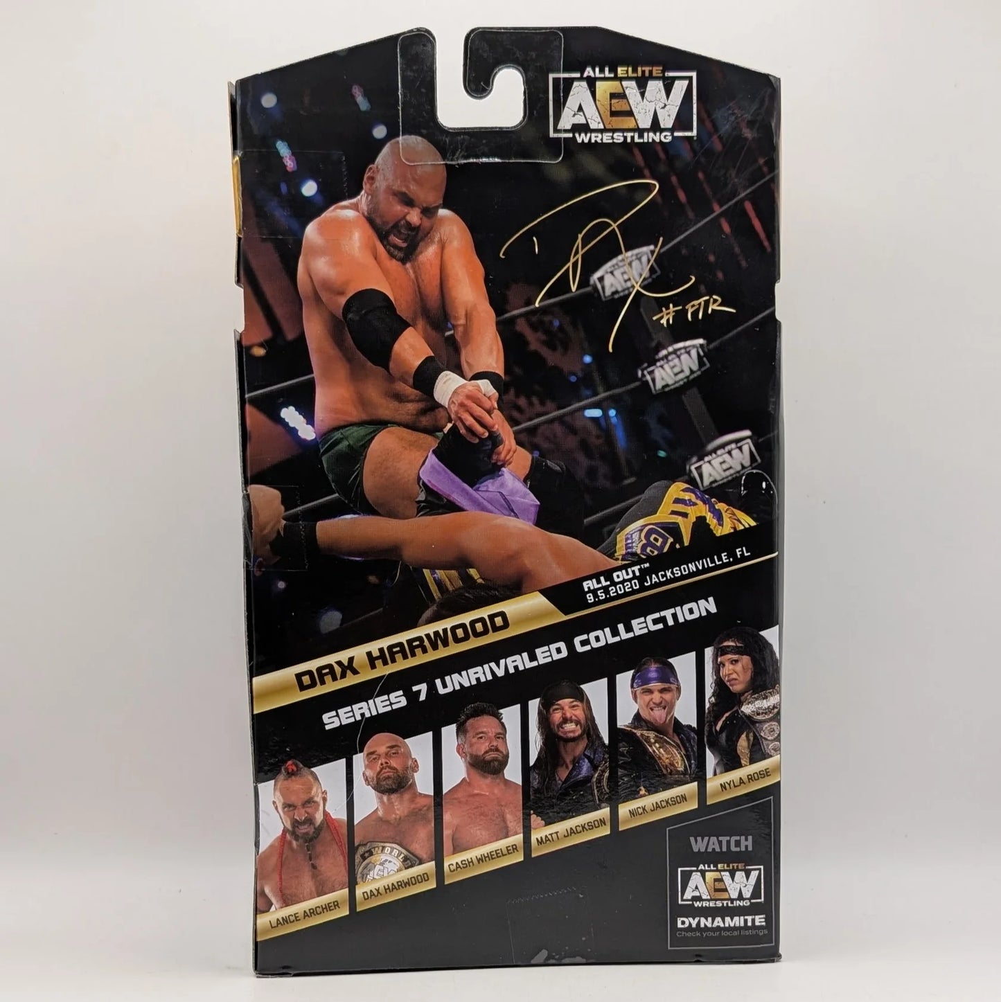 2021 AEW Jazwares Unrivaled Collection Series 7 #54 Dax Harwood
