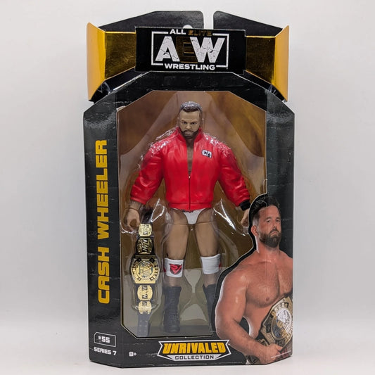 2021 AEW Jazwares Unrivaled Collection Series 7 #55 Cash Wheeler