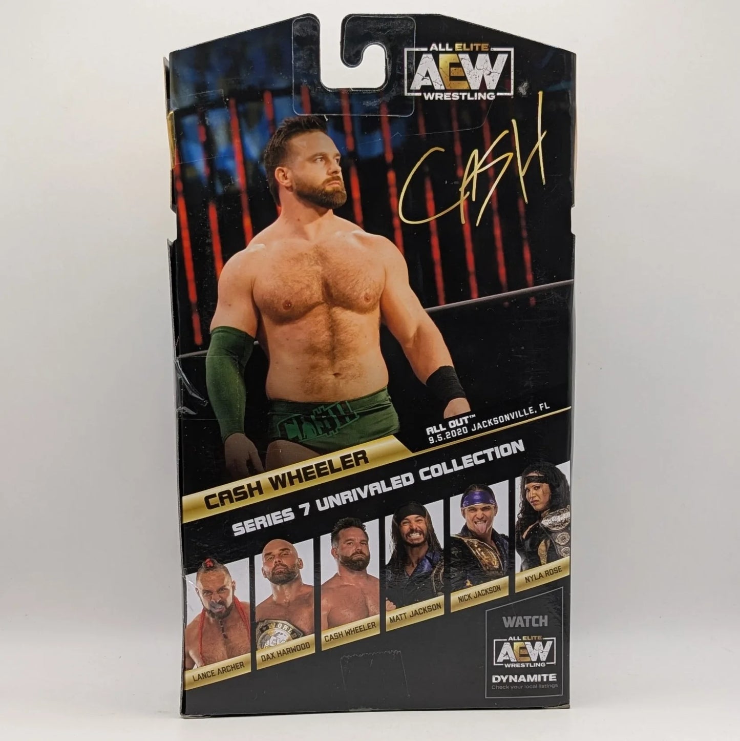 2021 AEW Jazwares Unrivaled Collection Series 7 #55 Cash Wheeler