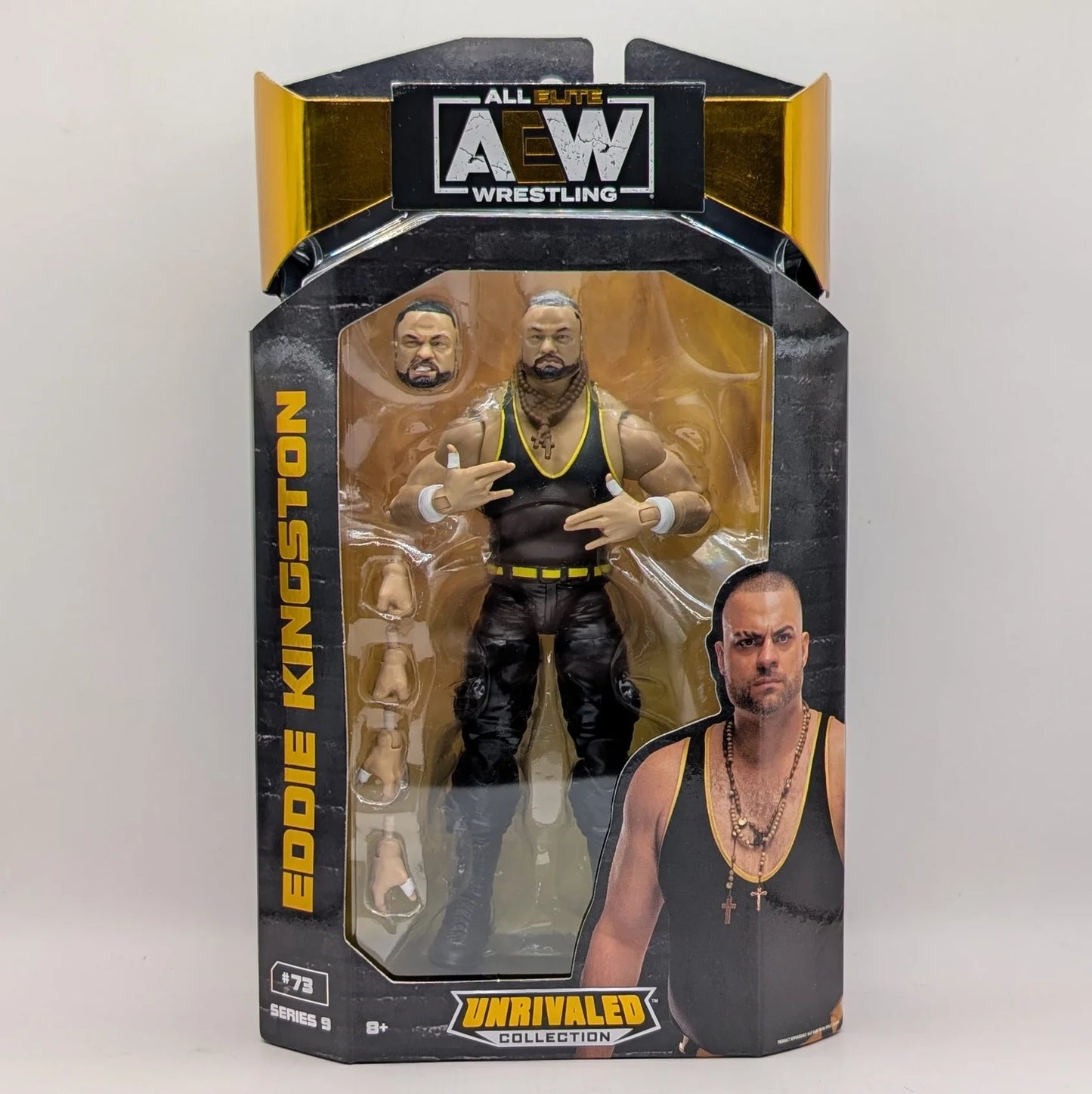 2022 AEW Jazwares Unrivaled Collection Series 9 #73 Eddie Kingston