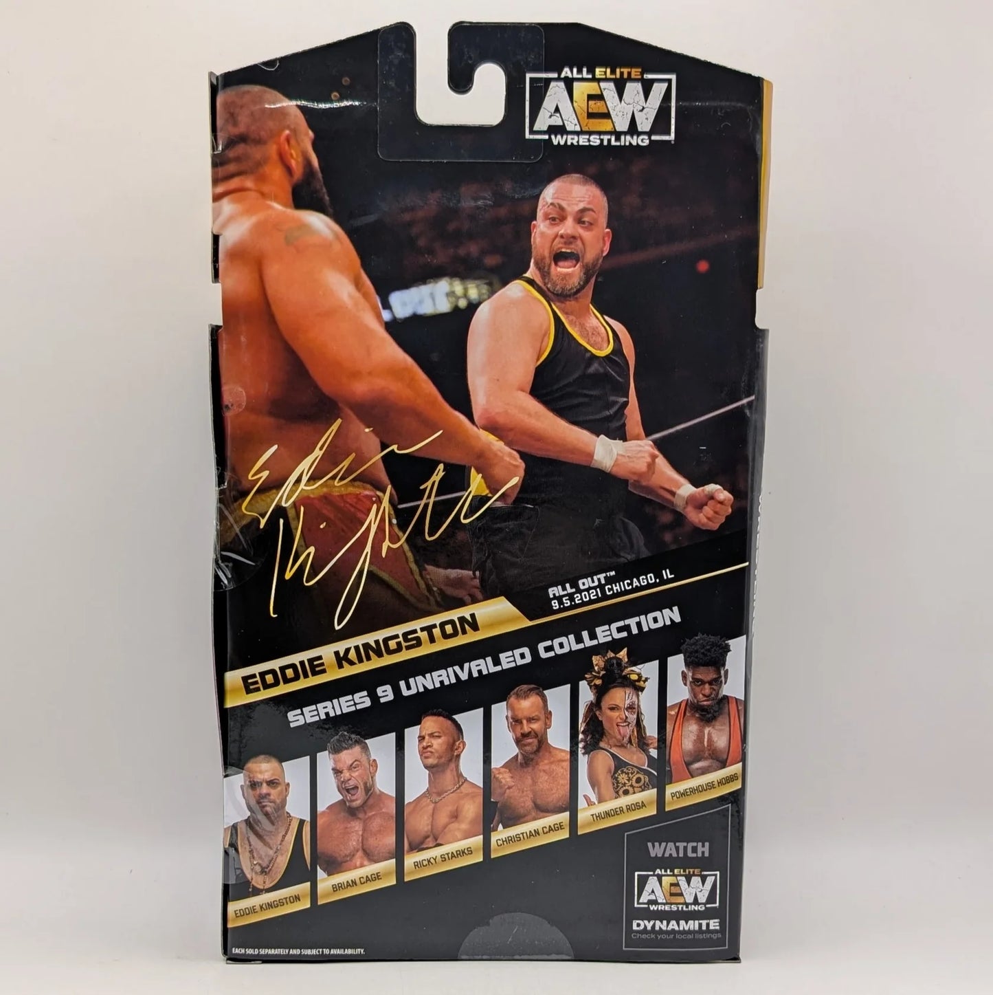 2022 AEW Jazwares Unrivaled Collection Series 9 #73 Eddie Kingston