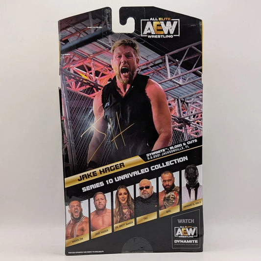 2022 AEW Jazwares Unrivaled Collection Series 10 #82 Jake Hager